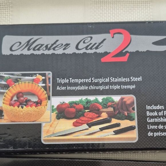 Master Chef 2 Carving Knife Set - Black - Picture 2 of 16